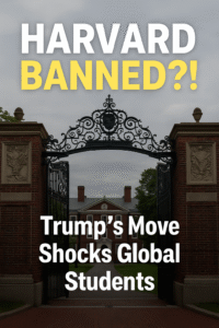 “Harvard University closed to international students – May 2025”