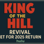 King of the Hill 2025 Hulu Revival featured image with bold red-yellow text and dark bordered background