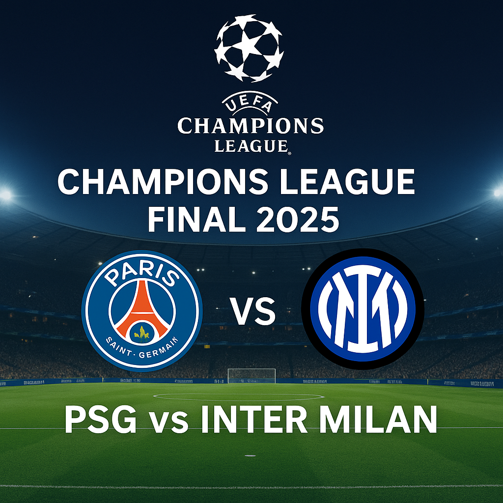 Champions League Final 2025 PSG vs Inter Milan featured image