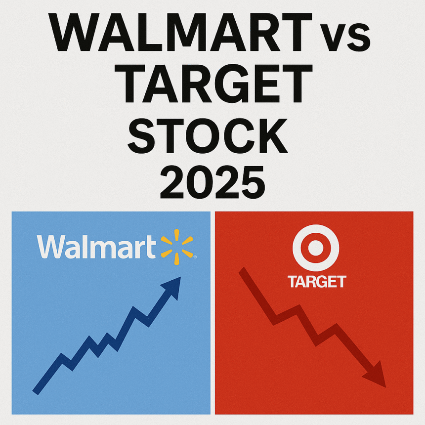 Walmart vs Target stock comparison featured image 2025